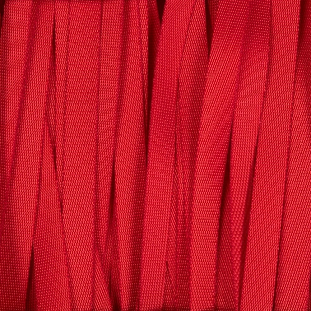 Стропа текстильная Fune 10 L, красная, 110 см с логотипом