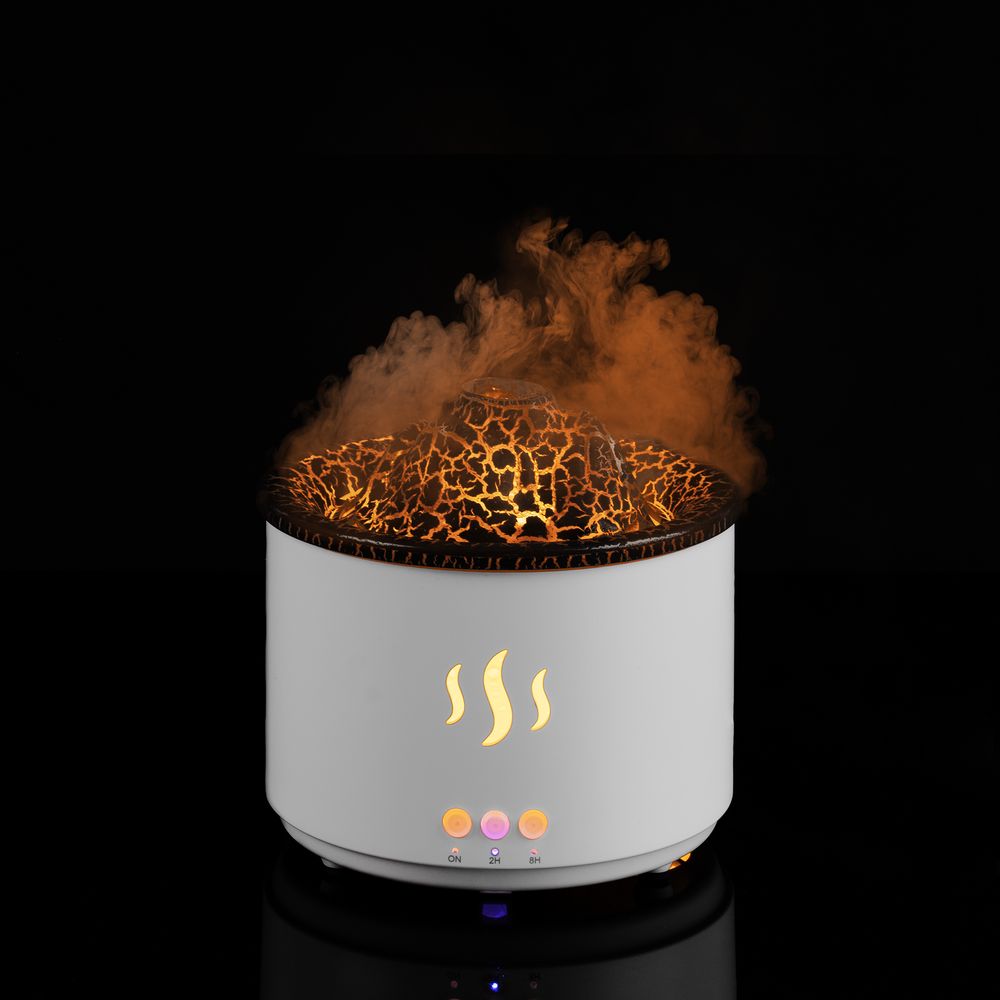 Увлажнитель-ароматизатор Fumi, белый с логотипом