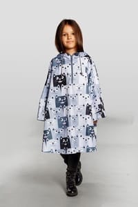 Дождевик-пончо детский AquaStop Kids на заказ с логотипом