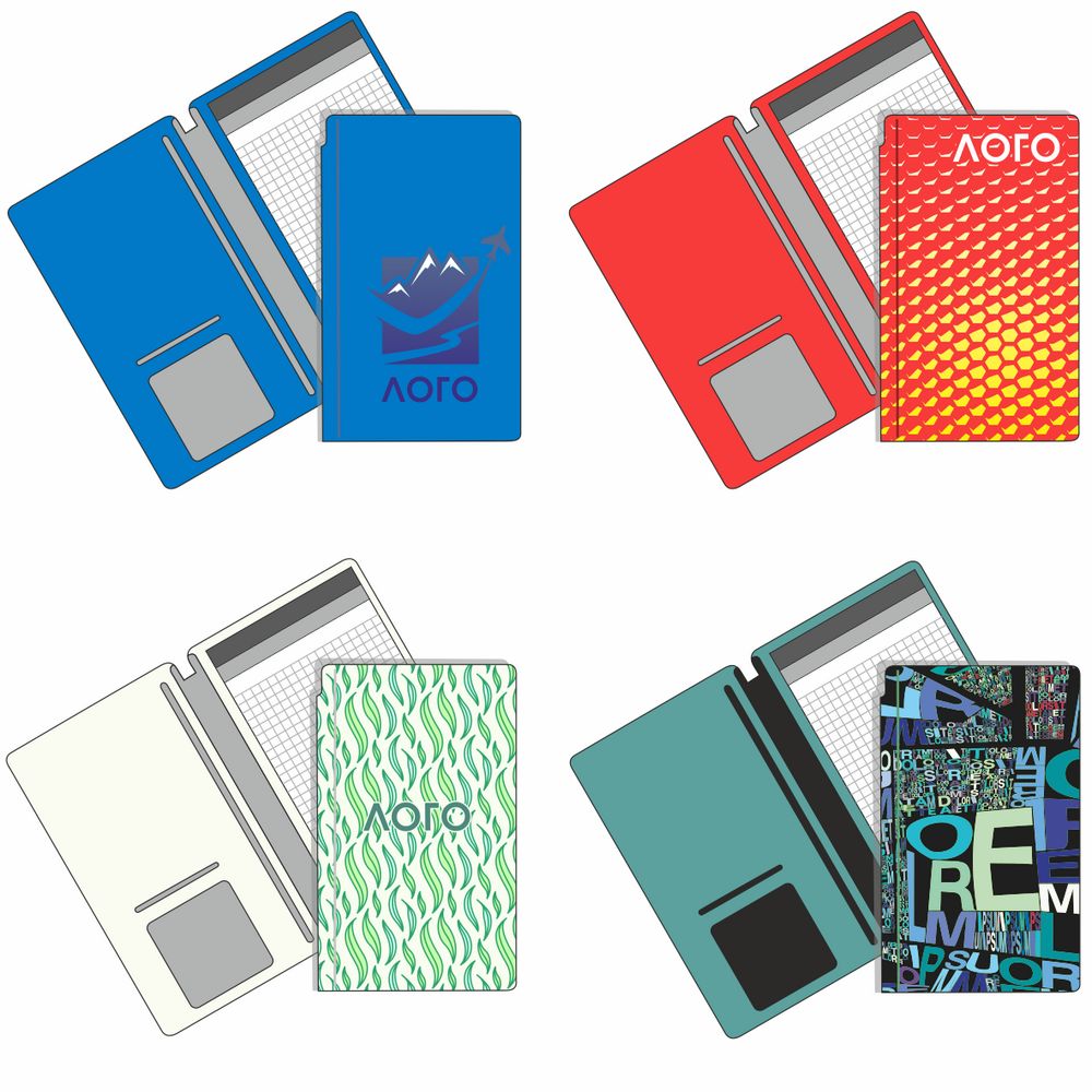 Блокнот-планшет Saff Plus на заказ, малый с логотипом