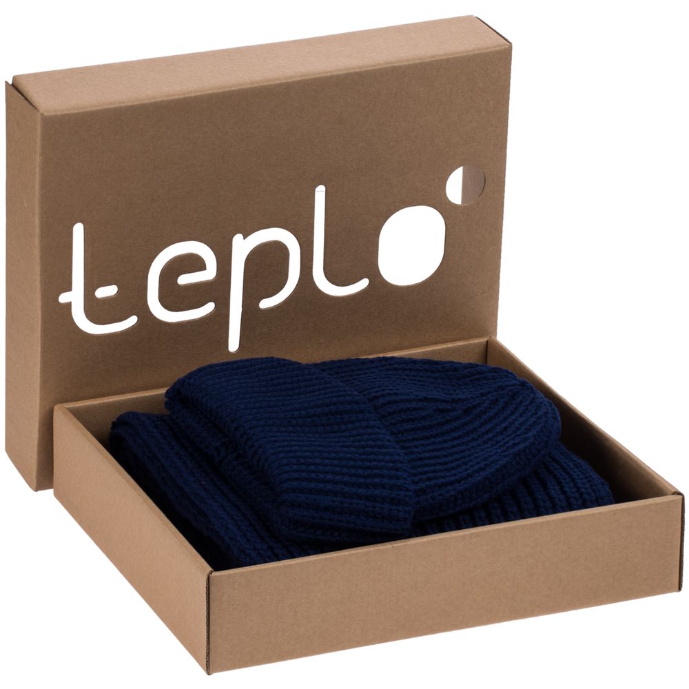 Набор Nordkapp, темно-синий с логотипом