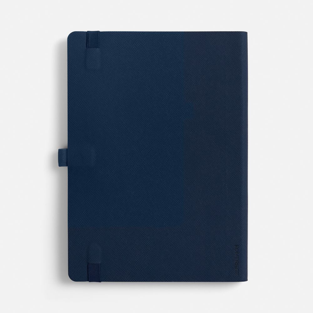 Ежедневники с логотипом с печатью логотипа. Ежедневник Peel Flex, недатированный по цене 939 ₽ руб. (артикул 26687.40) Ежедневник Peel Flex, недатированный, синий