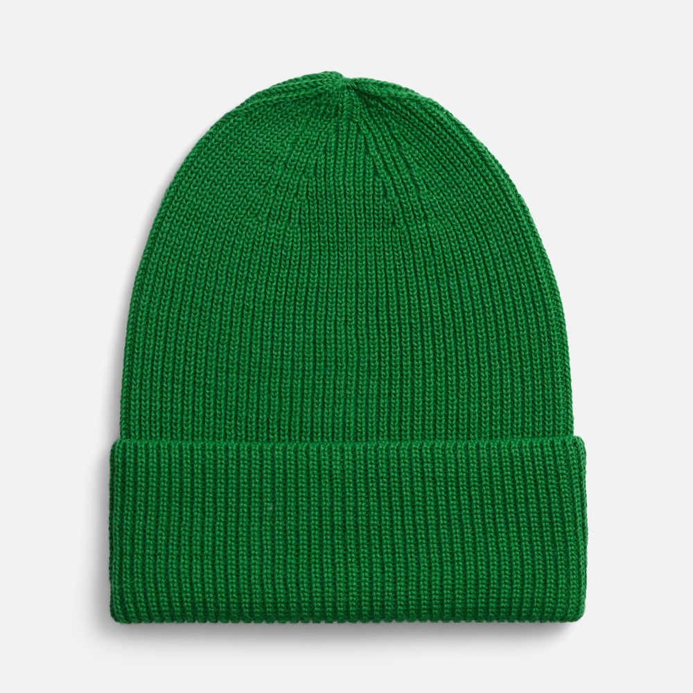 Шапка Nobilis Mono, ярко-зеленая с логотипом