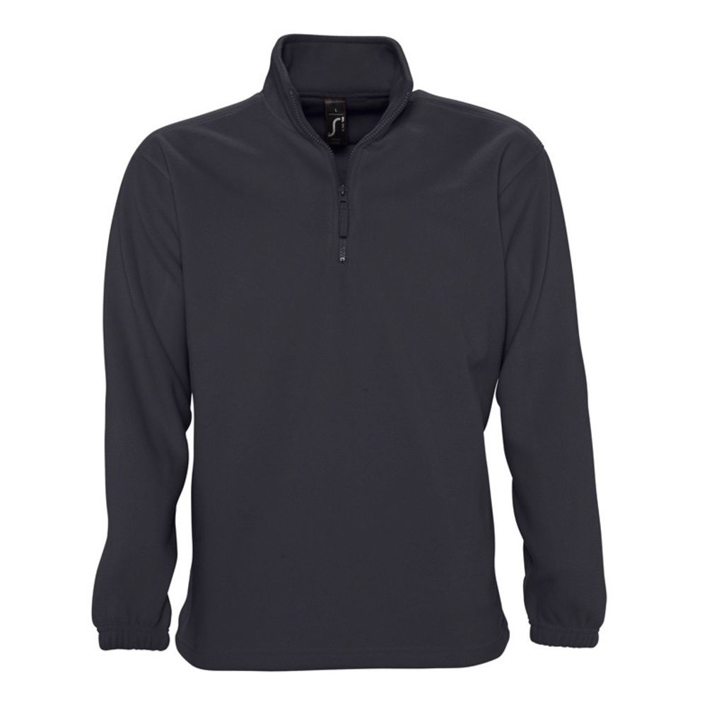 Толстовка из флиса Ness 300, темно-серая с логотипом