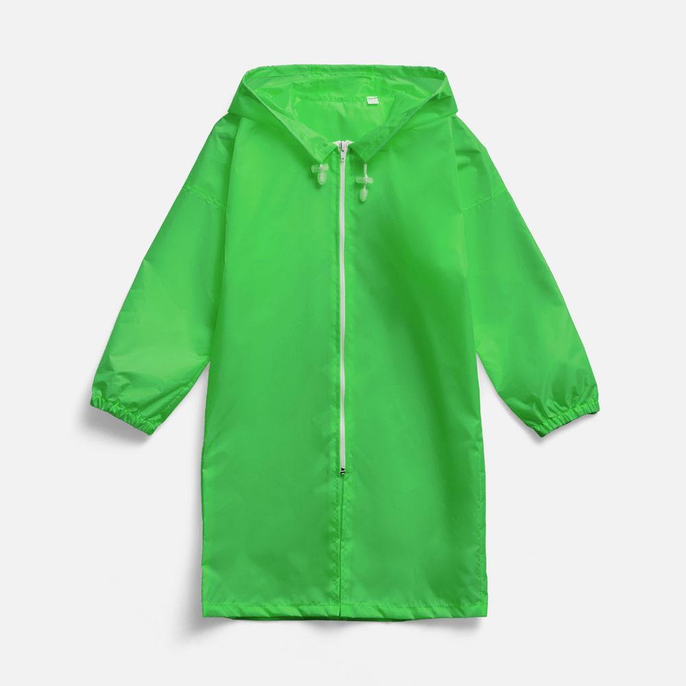 Дождевик детский Rainman Kids, зеленое яблоко с логотипом