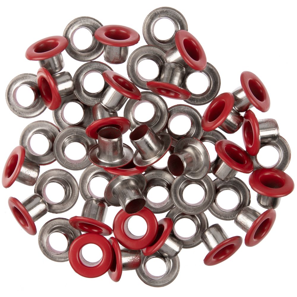 Люверс Ose, M, красный с логотипом