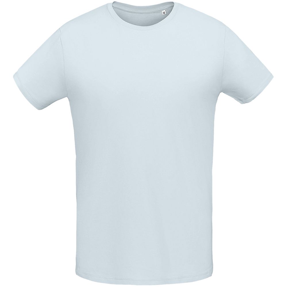 Футболка мужская Martin Men, голубая с логотипом