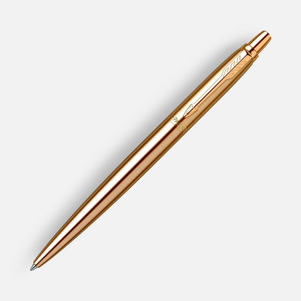 Ручка шариковая Parker Jotter Gold GT с логотипом