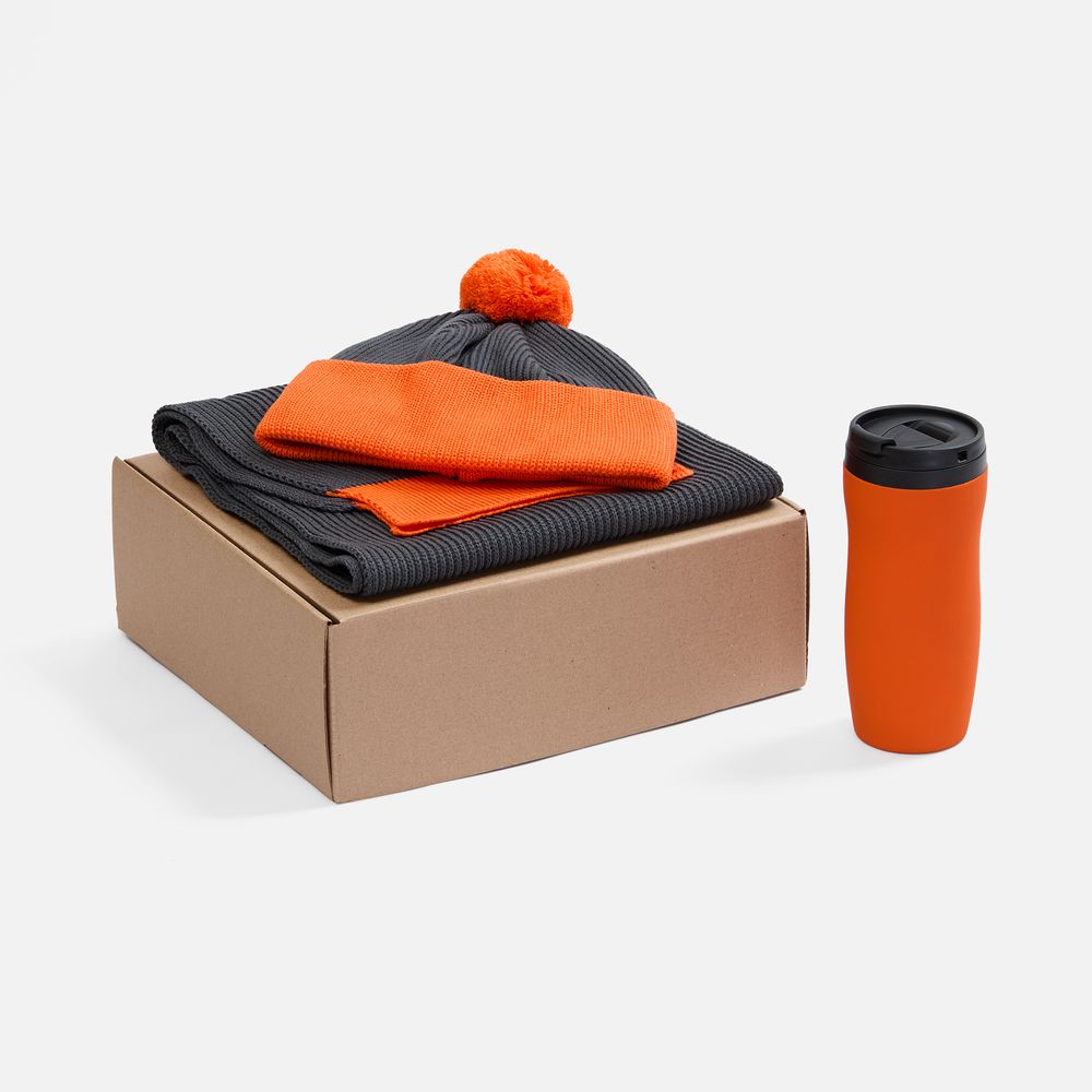 Набор Snappy Form, оранжевый с логотипом