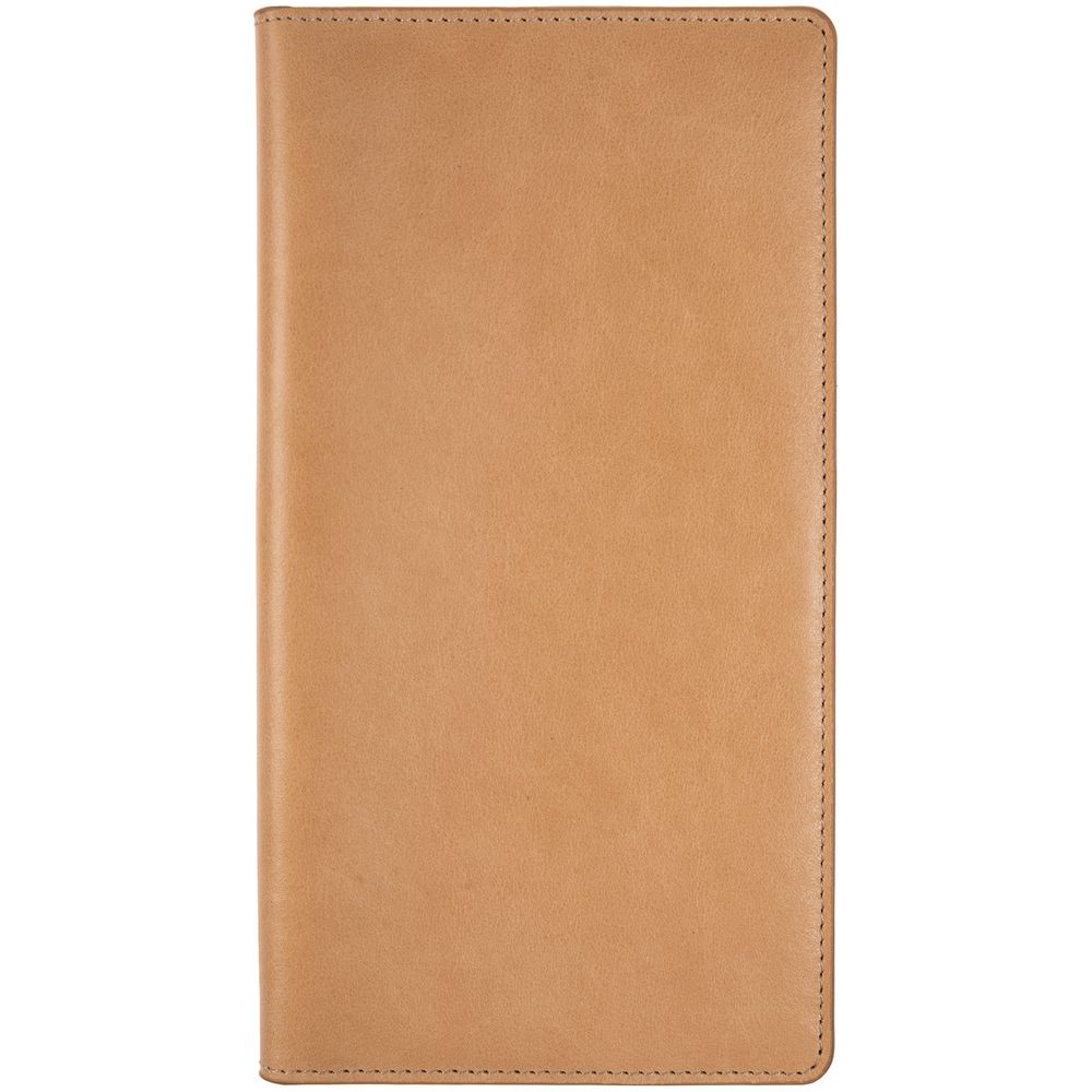 Дорожный органайзер Remini, бежевый с логотипом