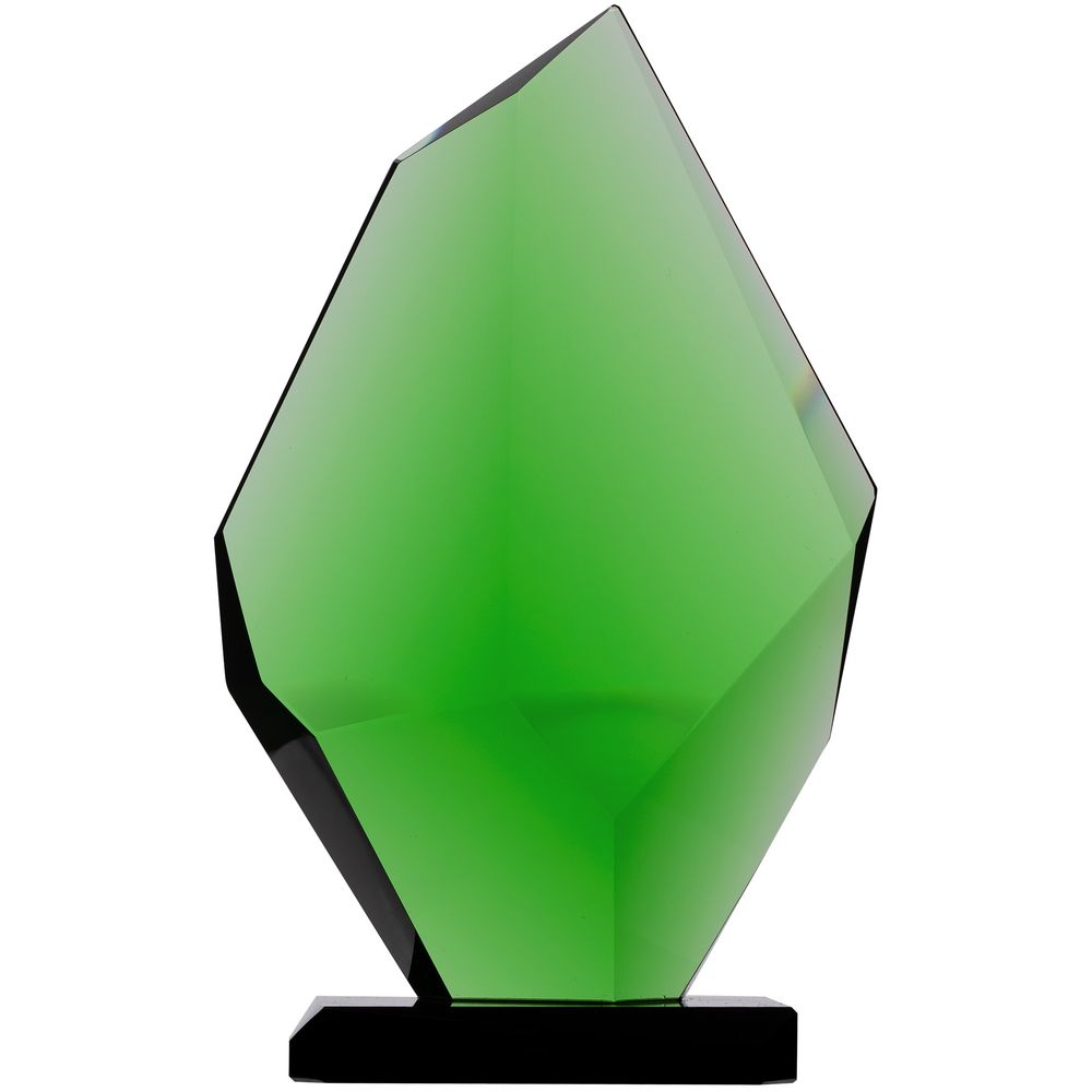 Стела Cristallino, зеленая с логотипом