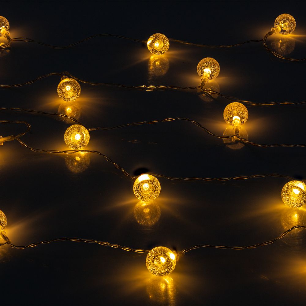 Гирлянда «Брызги шампанского», светодиодная с логотипом