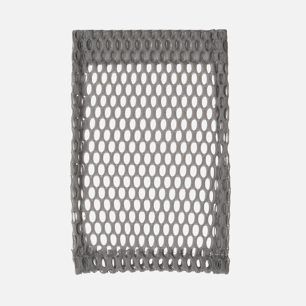 Карман из крупной сетки Pose, серый с логотипом