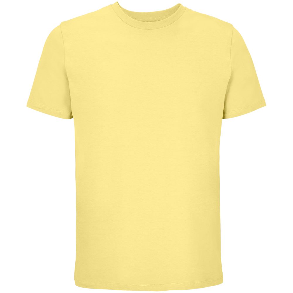 Футболка унисекс Legend, светло-желтая с логотипом