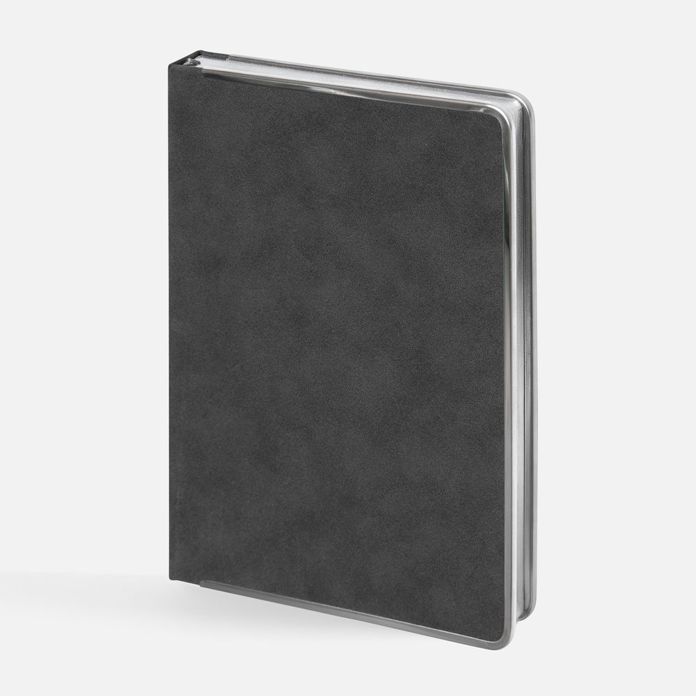 Ежедневник Metal Frame на заказ, датированный, темно-серый с логотипом
