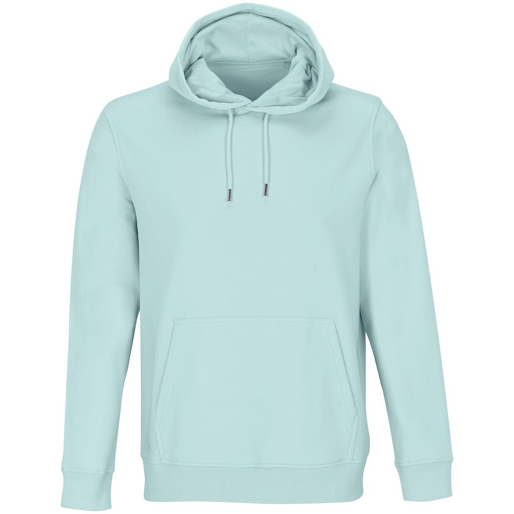 Худи унисекс Constellation, зелено-голубое с логотипом