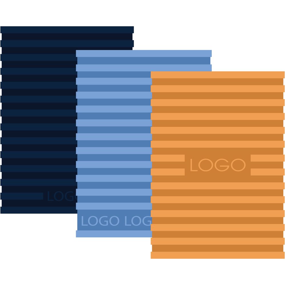 Плед на заказ Pleat Plus, L, полушерсть с логотипом