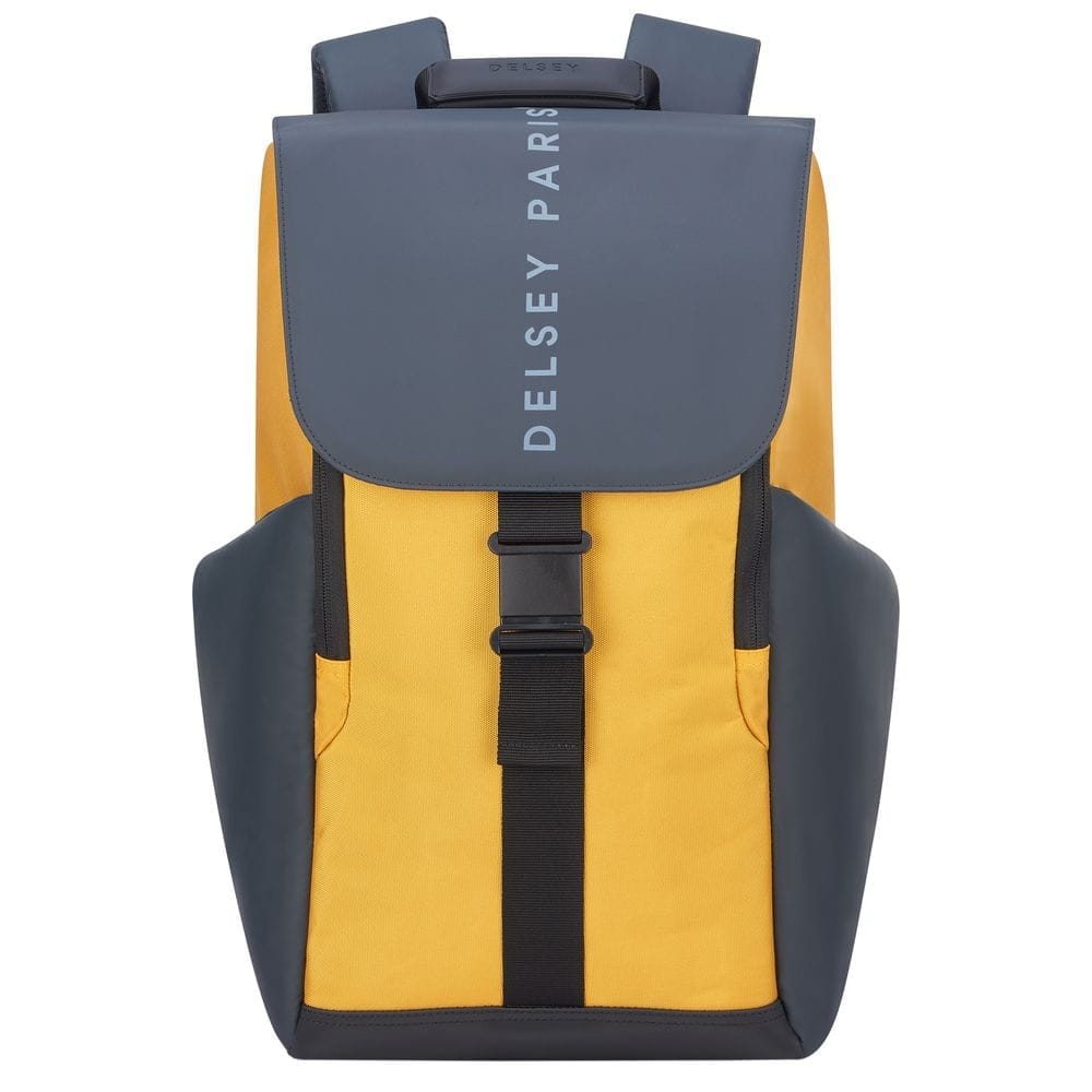 Рюкзак для ноутбука Securflap, желтый с логотипом
