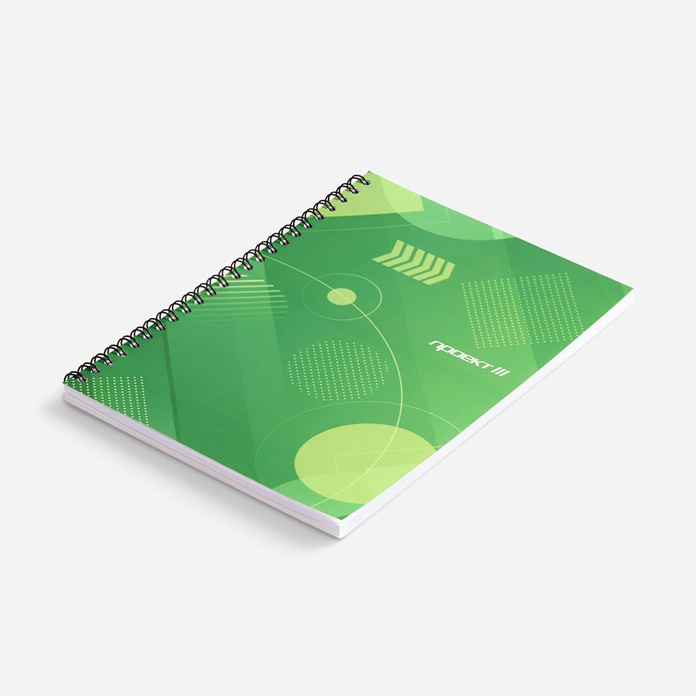 Блокнот на заказ Sketch Print L с логотипом