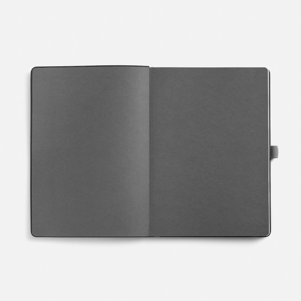 Ежедневники с логотипом с печатью логотипа. Ежедневник Peel Flex, недатированный по цене 939 ₽ руб. (артикул 26687.10) Ежедневник Peel Flex, недатированный, серый