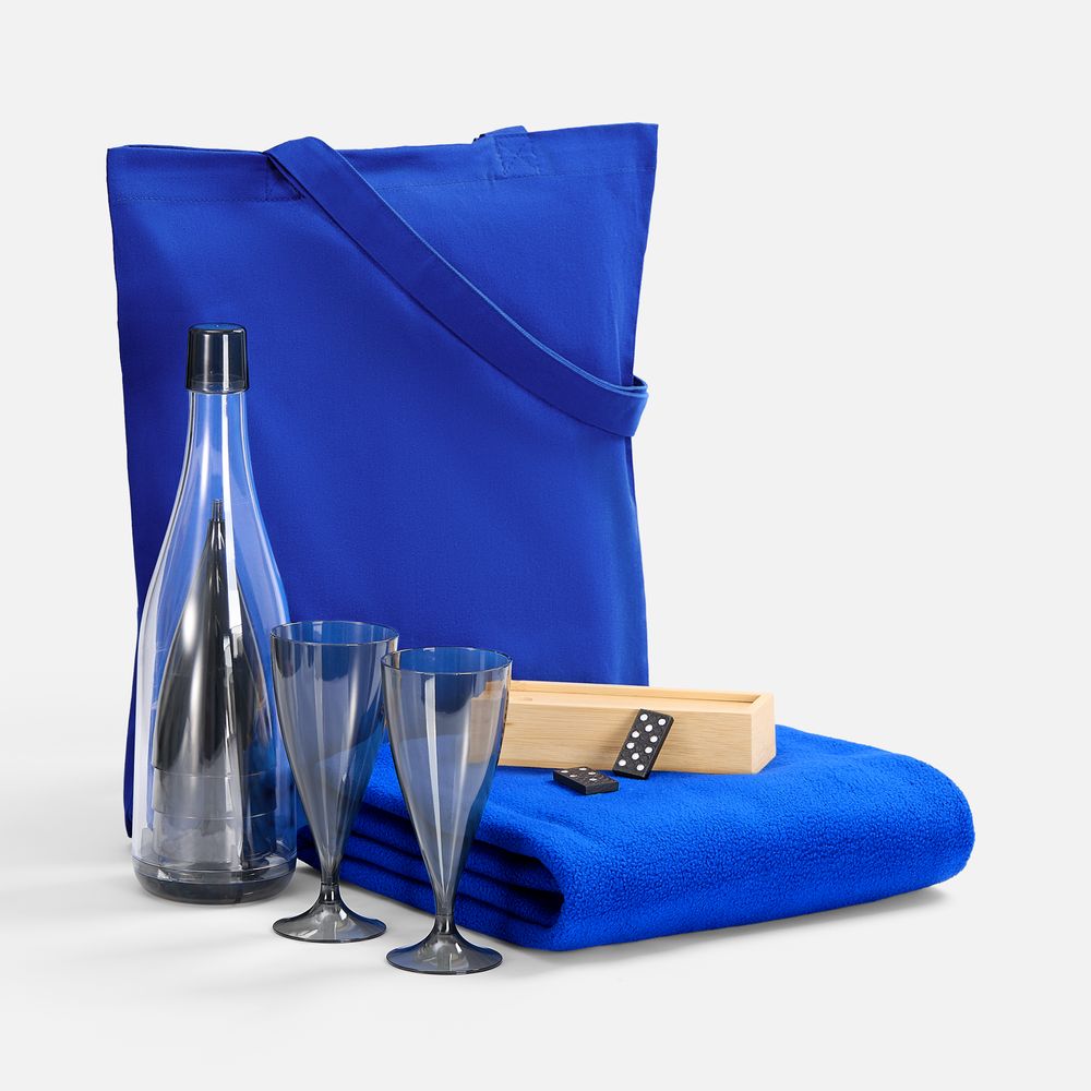 Набор Dominelli, ярко-синий с логотипом