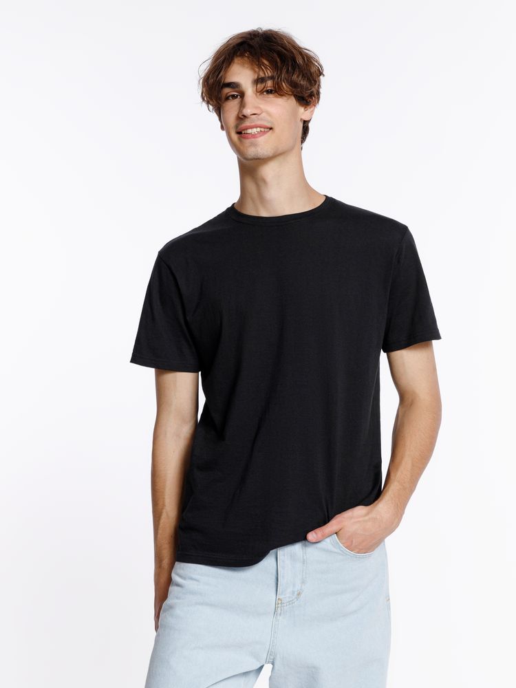 Футболка унисекс Streetwise, черная с логотипом