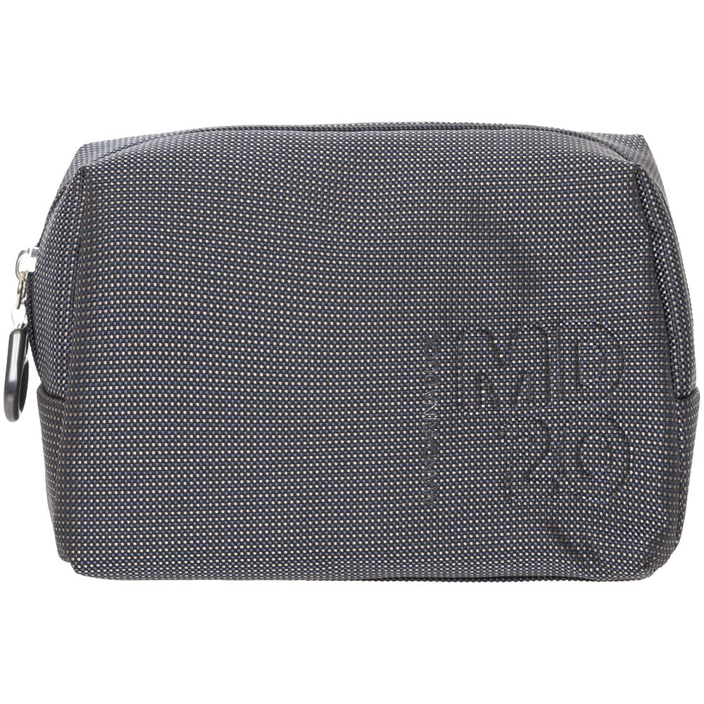 Косметичка MD20, темно-серая с логотипом