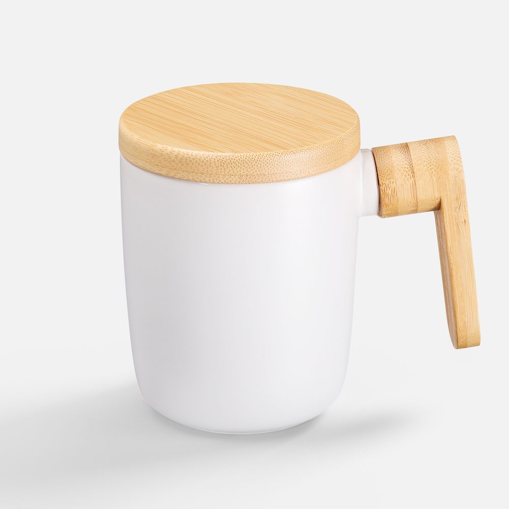 Кружка Twinnix, белая с логотипом