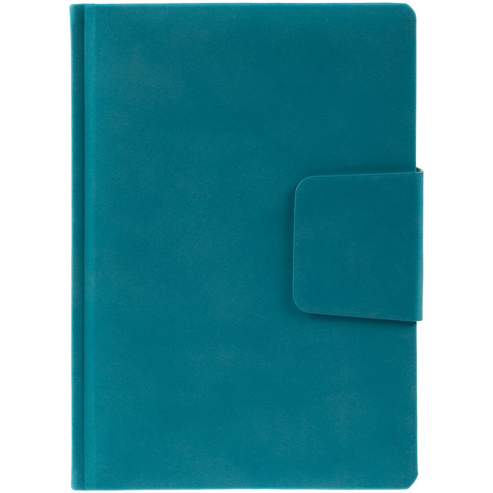 Ежедневник Capital, недатированный, бирюзовый с логотипом