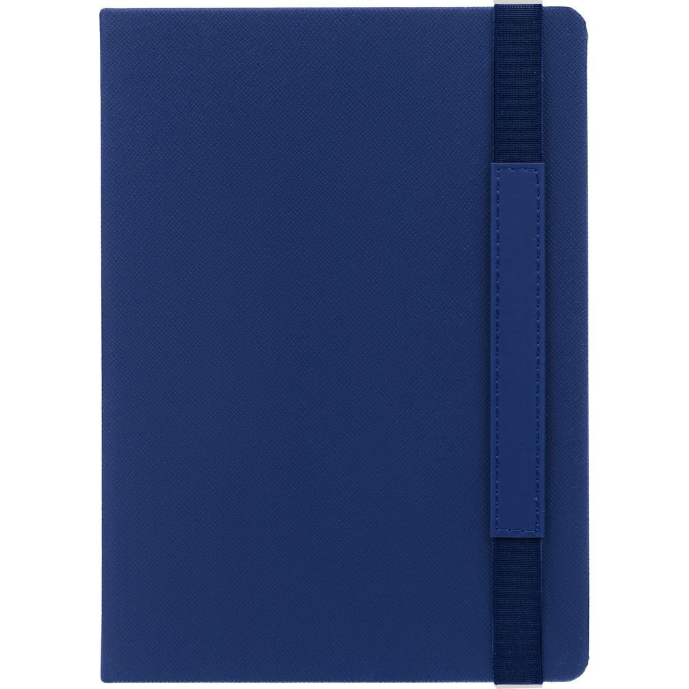 Ежедневник Peel, недатированный, синий с логотипом