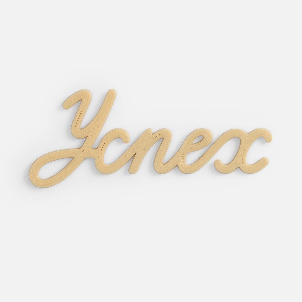 Подвеска Word, 3D-печать на заказ, успех с логотипом