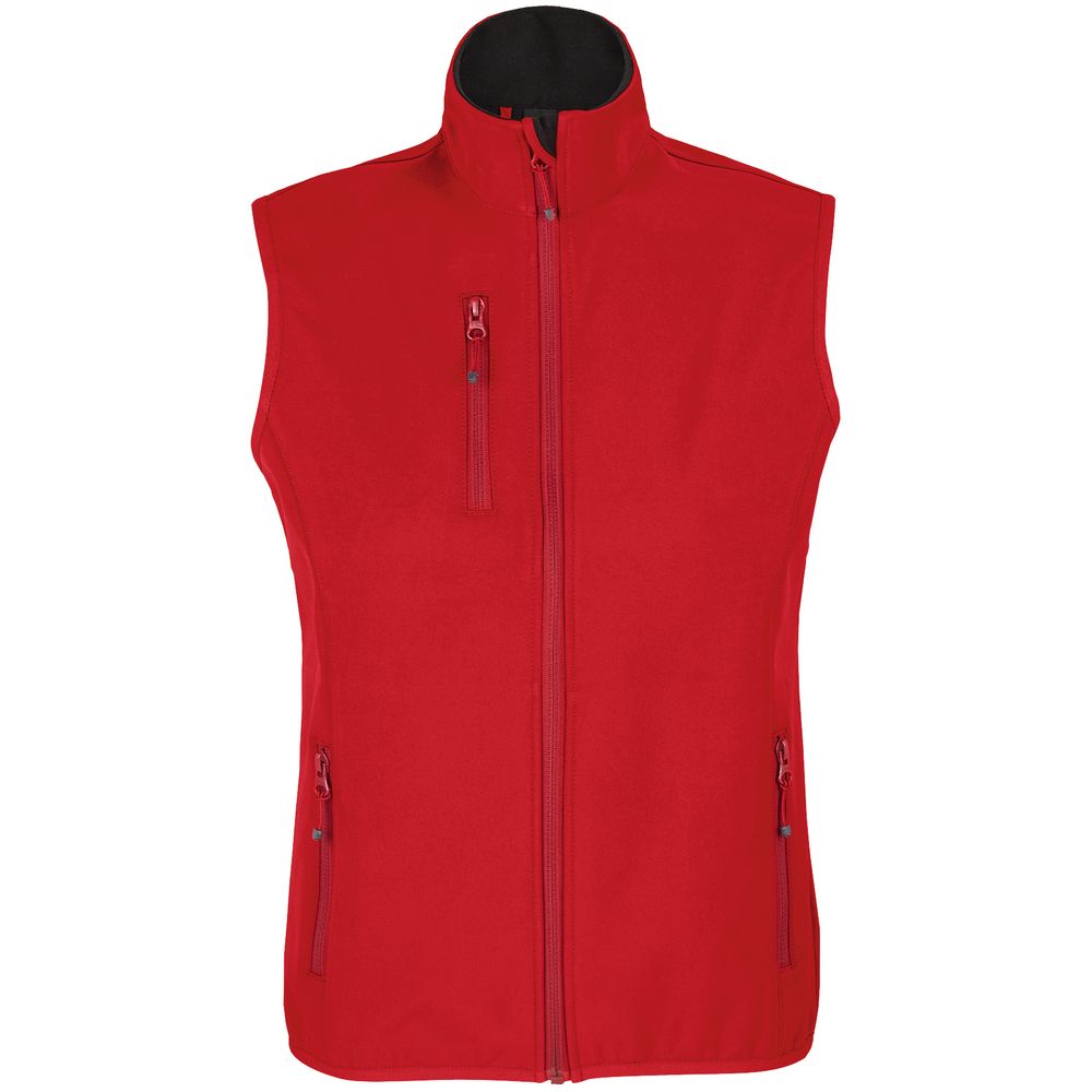 Жилет Falcon BW Women, красный с логотипом