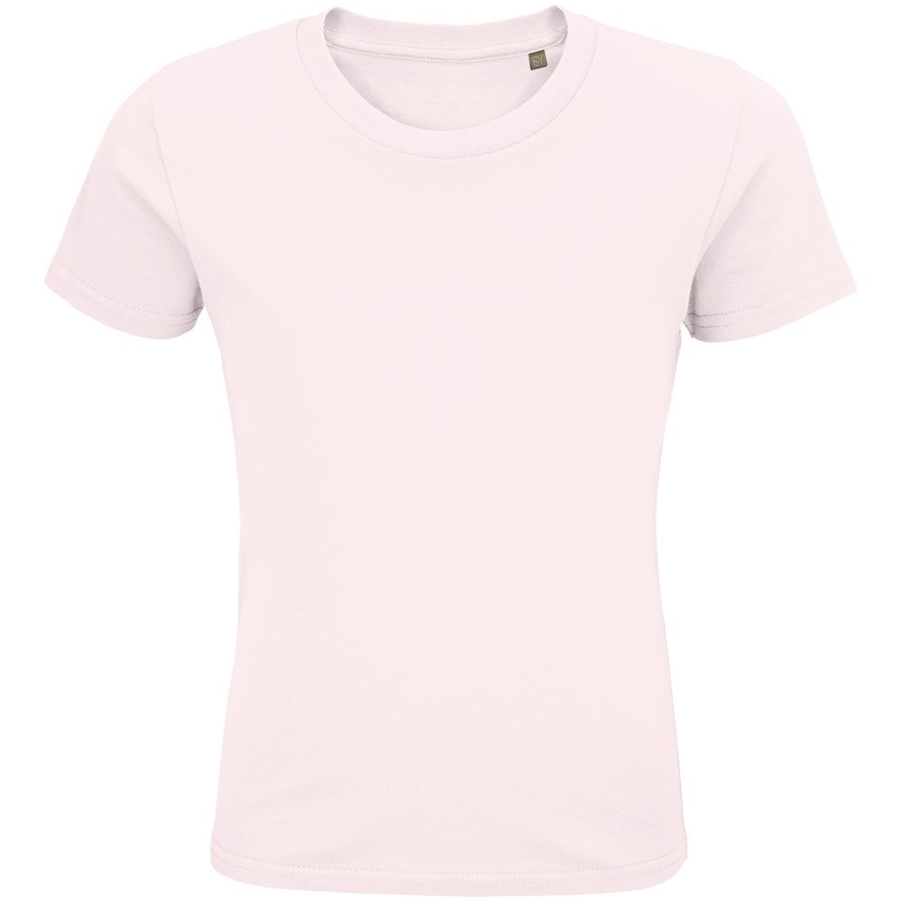 Футболка детская Pioneer Kids, розовая с логотипом