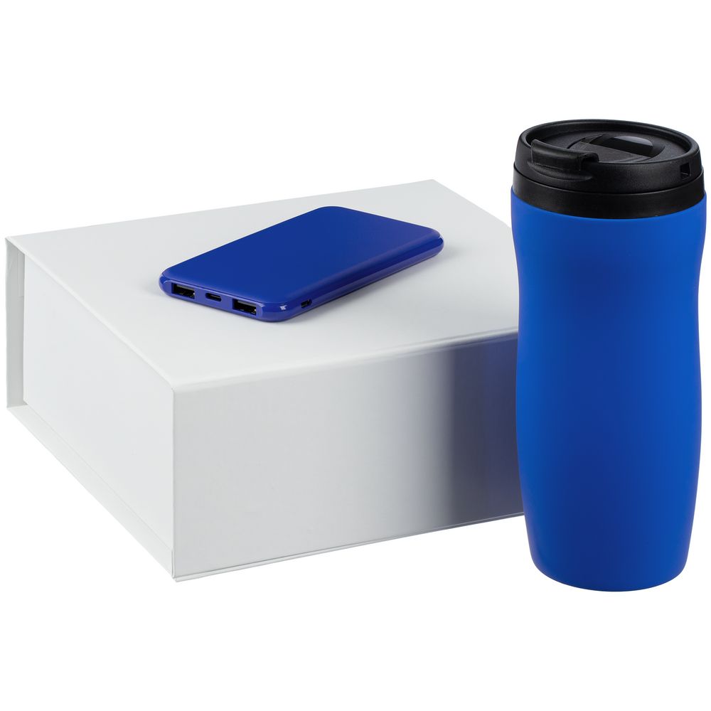 Набор Formation, синий с белым с логотипом