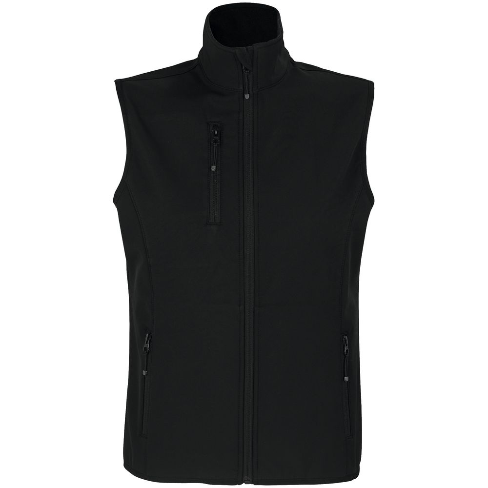 Жилет Falcon BW Women, черный с логотипом