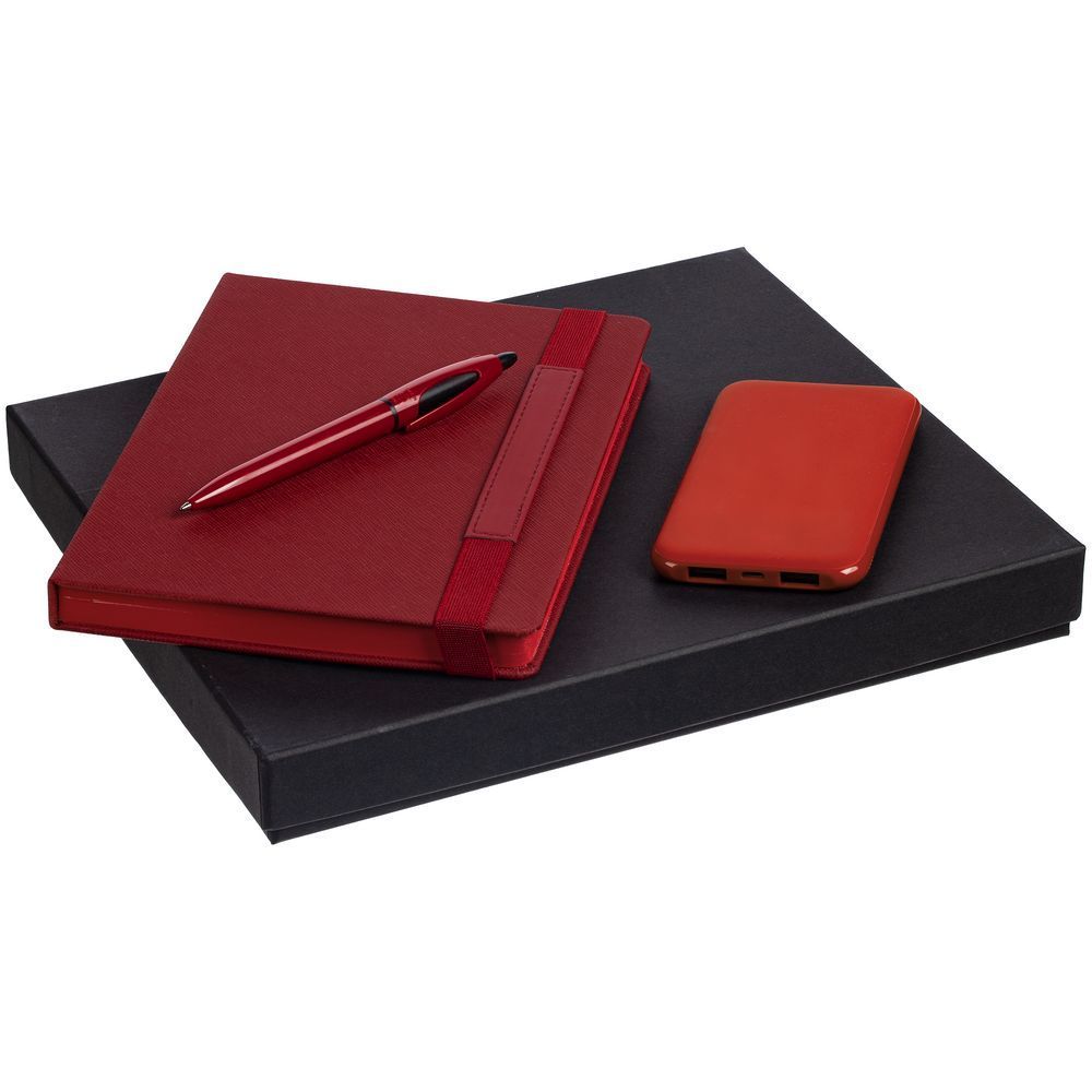 Набор Peel Energy, красный с логотипом