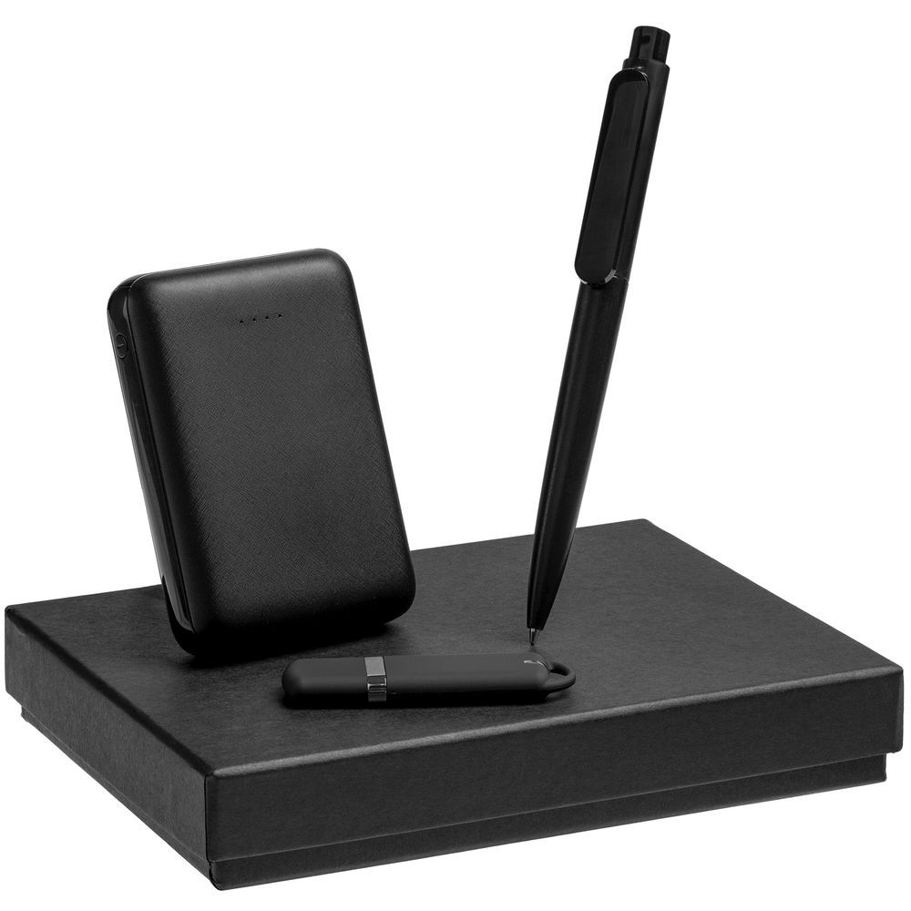 Набор Dualist Memo, большой, черный, 8 Гб с логотипом