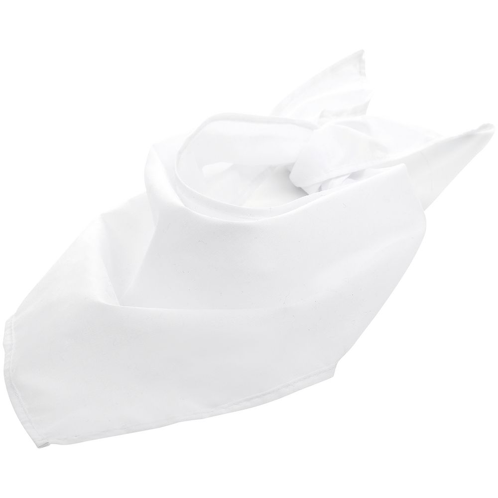 Шейный платок Bandana, белый с логотипом