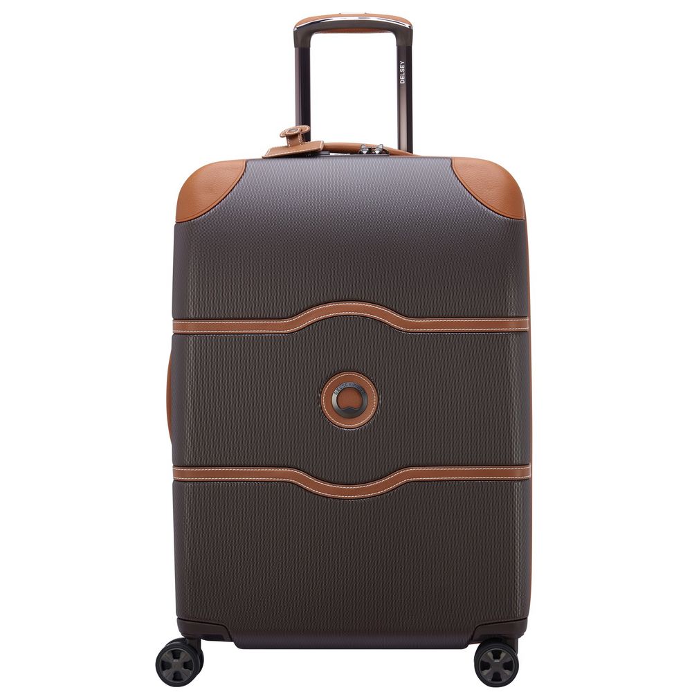 Чемодан Chatelet Air 2.0 M, коричневый с логотипом