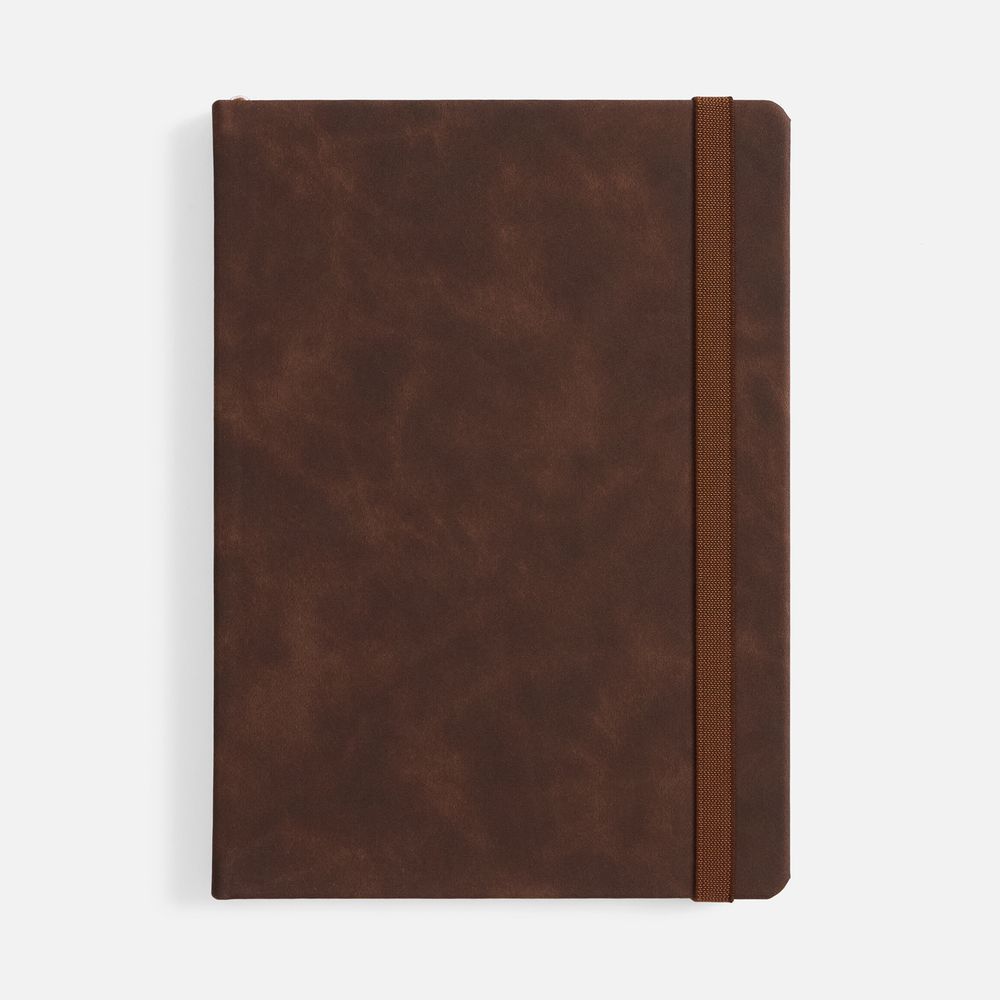Ежедневник Urban Hard, недатированный, коричневый Ежедневник Urban Hard, недатированный, коричневый