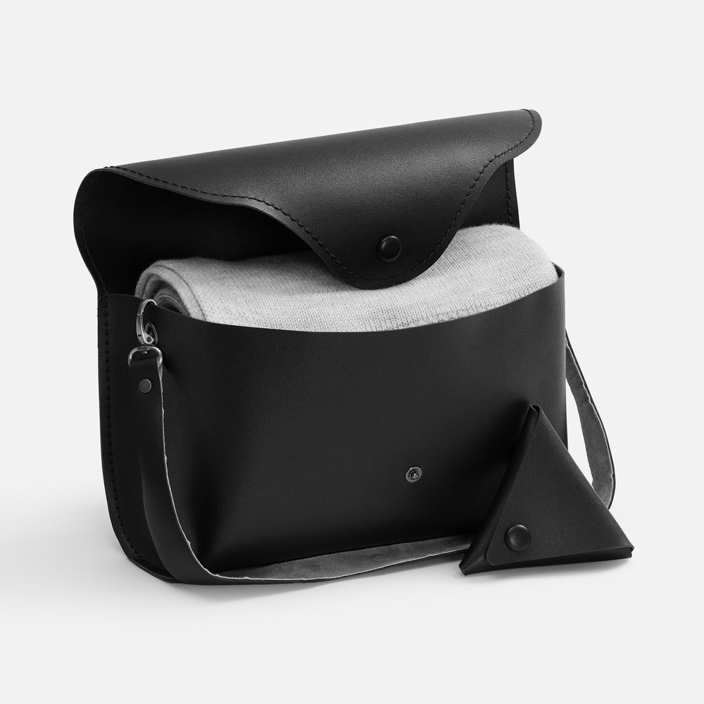 Плед Voyage в кофре, светло-серый с логотипом