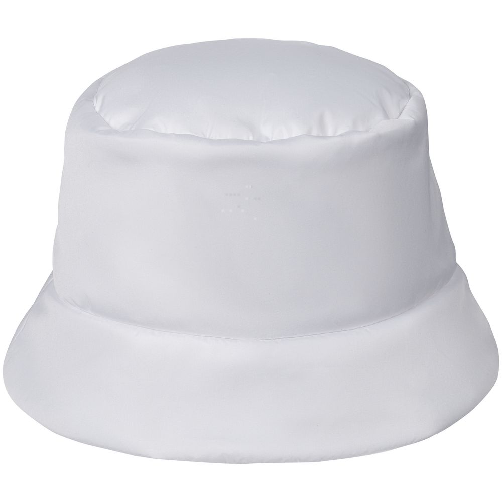 Панама утепленная Shelter, белая с логотипом