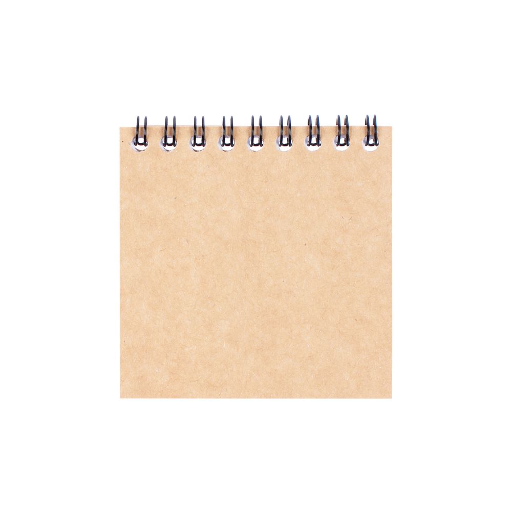 Блокнот на пружине Centar S, крафт с логотипом