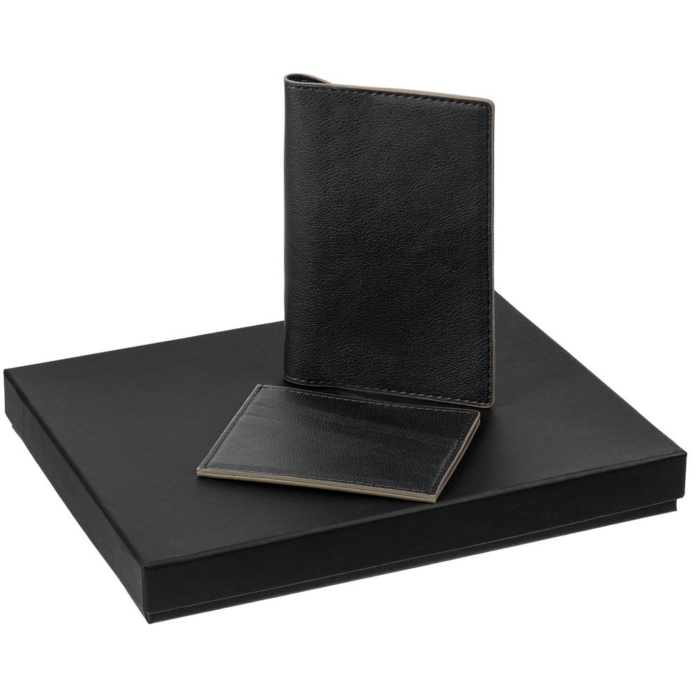 Набор Petrus Mini, черный с логотипом