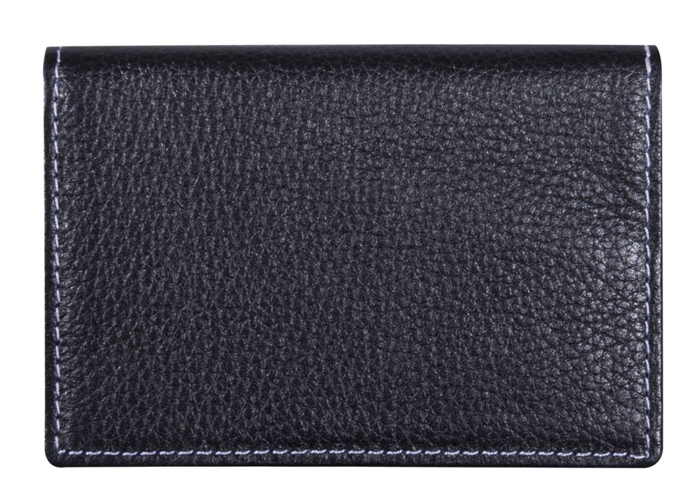 Футляр для визиток Belladonna Meeting, черный с логотипом