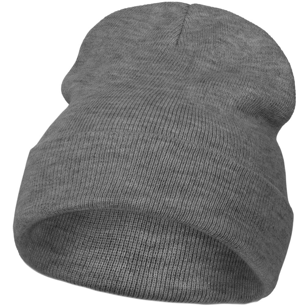 Шапка Urban Flow, темно-серый меланж с логотипом