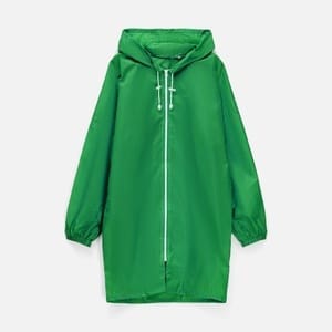 Дождевик Rainman Zip, зеленый с логотипом