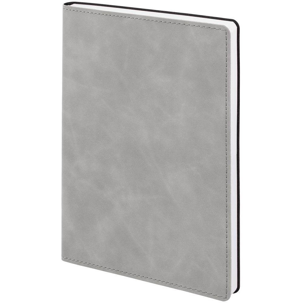 Ежедневник Urban, недатированный, серый с логотипом