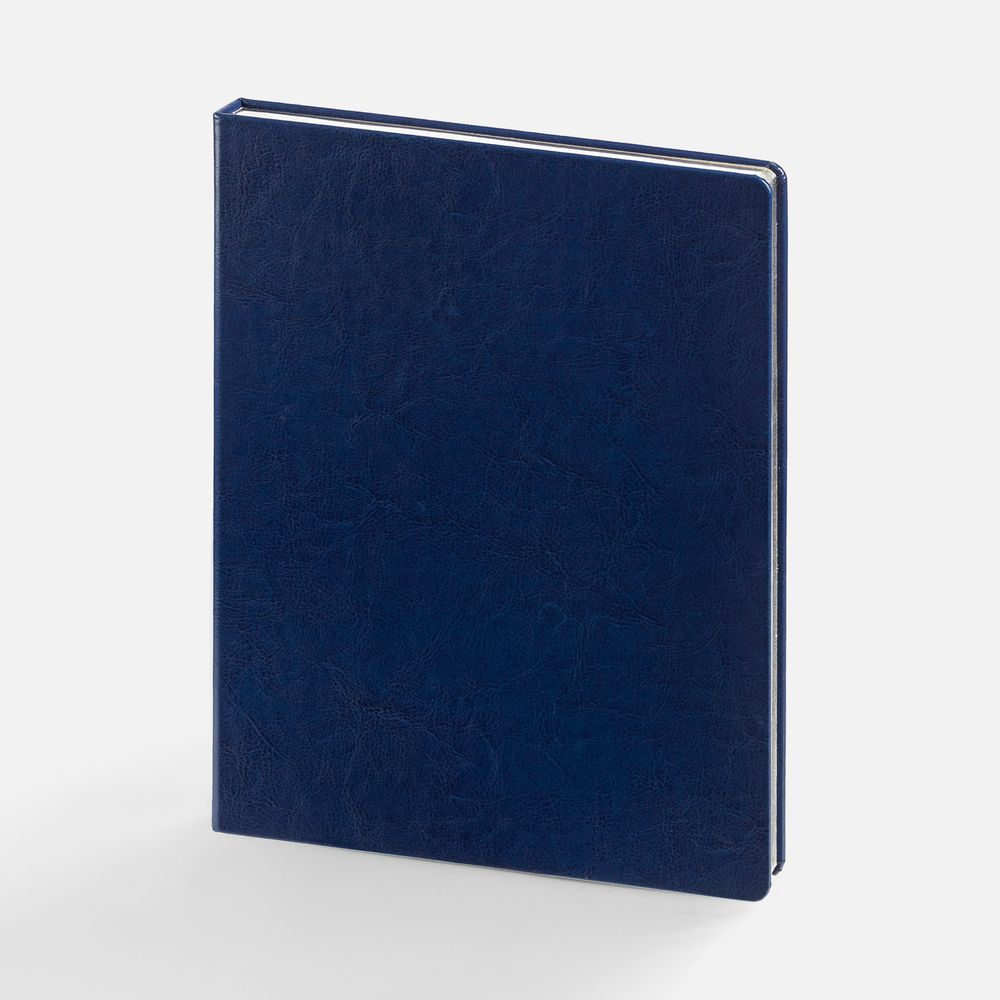 Ежедневник Grand Nebraska на заказ, недатированный, синий с логотипом
