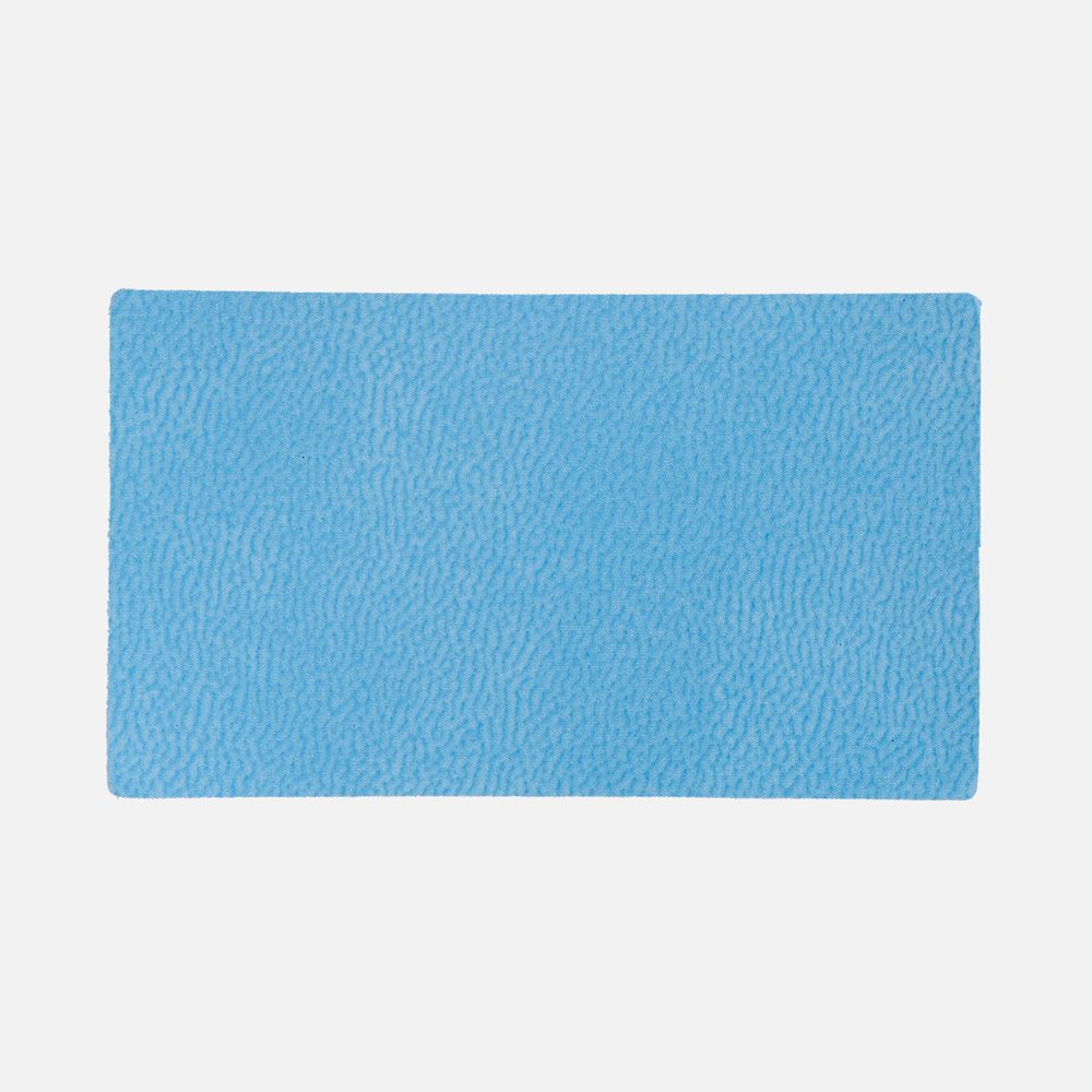 Лейбл Listra Latte, M, голубой с логотипом